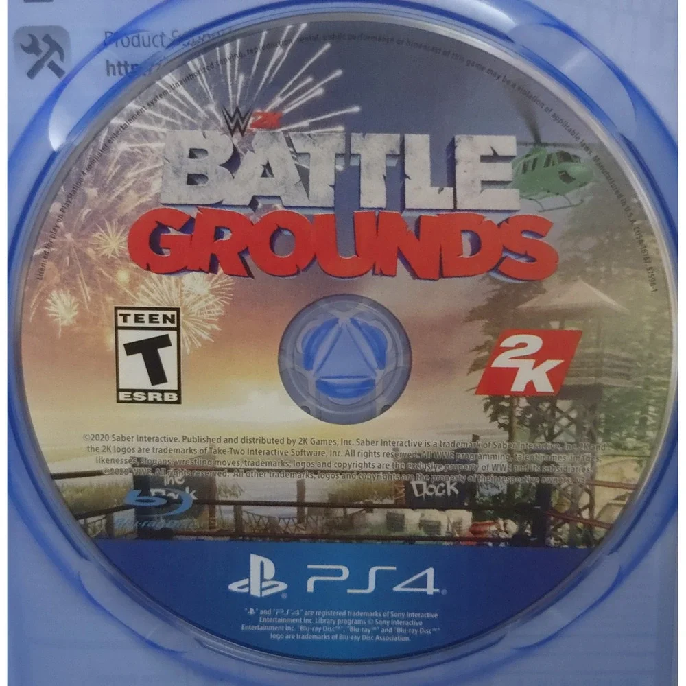 WWE 2K Battlegrounds - Sony PlayStation 4 PS4 - Complete in‎ Box - Tested